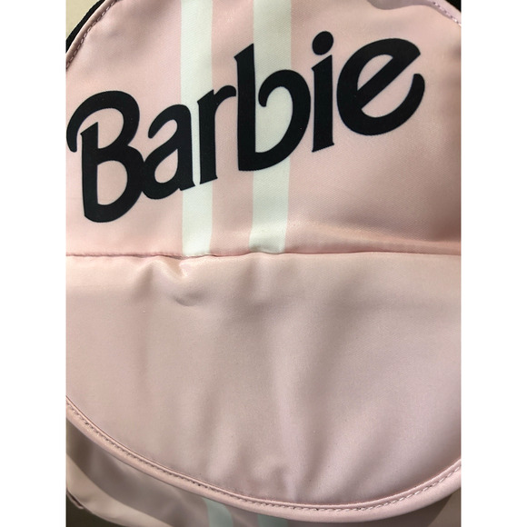 NWT Vooray Barbie Blush Pink Lexi Bagpack Lexi Small Pockets Zipper Side Pockets - Picture 2 of 8